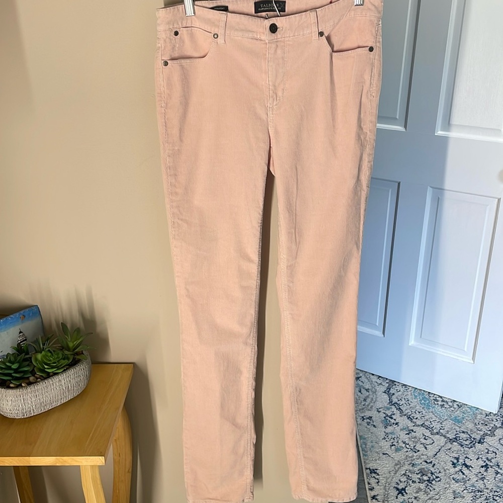 Talbots flawless 5 pocket straight leg corduroys
